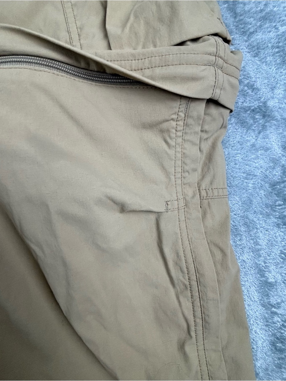 REI Co-op Pants Mens 34X32 Tan Beige Sahara Convertible Cargo Hiking 23414 - Picture 4 of 16